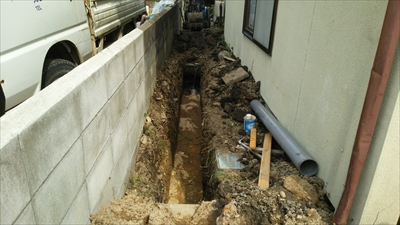 下水道・浄化槽設備工事後の画像