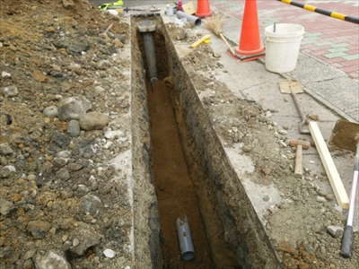 下水道・浄化槽設備工事後の画像
