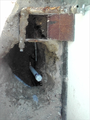 水抜栓取替工事後の画像