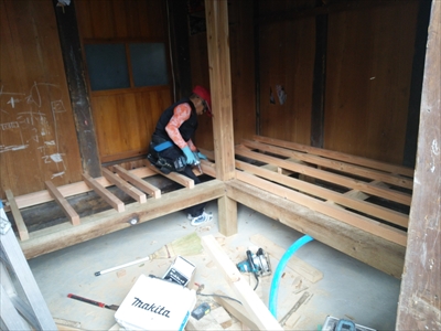 床張り替え後の画像